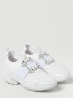 Sneakers Viv' Run Roger Vivier in mesh traforato e neoprene