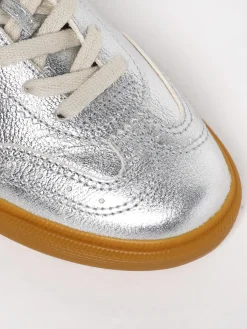 Sneakers Volley NK x Veja in pelle a grana laminata