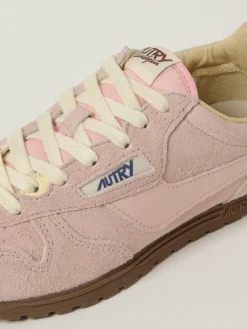 Sneakers Windspin Autry in camoscio