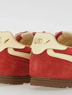 Sneakers Windspin Autry in camoscio