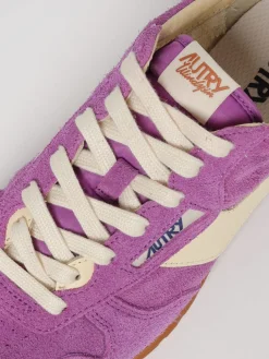 Sneakers Windspin Autry in camoscio