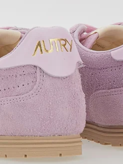 Sneakers Windspin Autry in camoscio