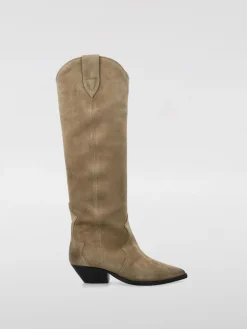 Stivale Denvee Isabel Marant in camoscio