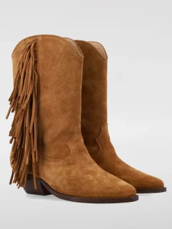 Stivale Duerto Isabel Marant in camoscio con frange