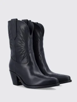 Stivale Golden Goose in pelle con ricami