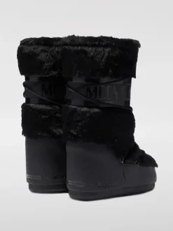 Stivale Moon Boot in pvc e pelliccia sintetica