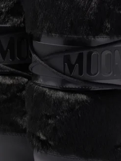 Stivale Moon Boot in pvc e pelliccia sintetica