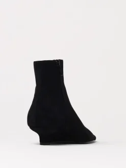 Stivaletto con zeppa Toteme in camoscio