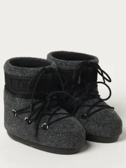 Stivaletto da neve Icon Low Moon Boot in feltro e camoscio