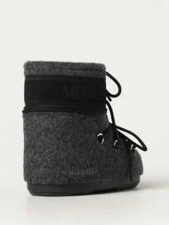 Stivaletto da neve Icon Low Moon Boot in feltro e camoscio