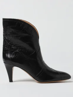 Stivaletto Davel Isabel Marant in pelle increspata