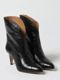 Stivaletto Davel Isabel Marant in pelle increspata