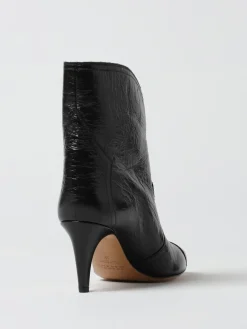 Stivaletto Davel Isabel Marant in pelle increspata