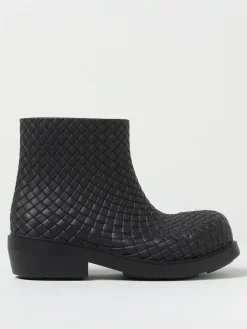 Stivaletto Fireman Bottega Veneta in gomma intrecciata