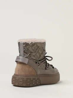 Stivaletto Pinko in nylon trapuntato e pelle