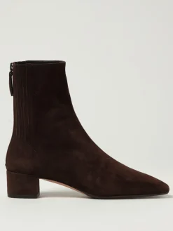 Stivaletto Saint Honorè Aquazzura in camoscio