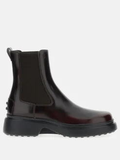 Stivaletto Tod's in pelle spazzolata