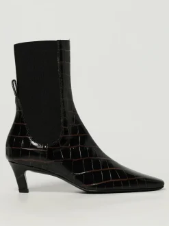 Stivaletto Toteme in pelle stampa cocco