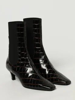 Stivaletto Toteme in pelle stampa cocco