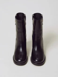 Stivaletto Twinset in pelle