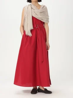 Stola Brunello Cucinelli in cashmere e seta con paillettes ricamate