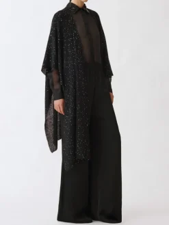 Stola Fabiana Filippi in misto lana lurex