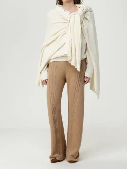 Stola in misto lana con inserti in pizzo Ermanno Scervino Life