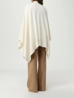 Stola in misto lana con inserti in pizzo Ermanno Scervino Life