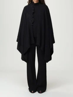 Stola in misto lana con inserti in pizzo Ermanno Scervino Life