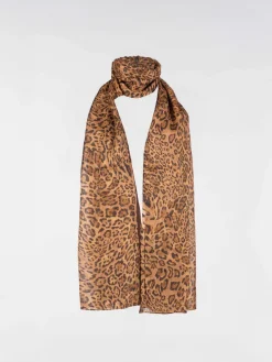 Stola Twinset in modal lurex stampa animalier