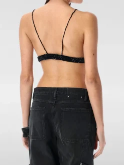 Top a bralette Golden Goose con strass