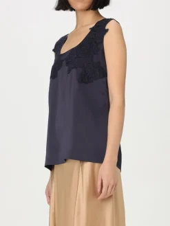 Top Alberta Ferretti in misto viscosa