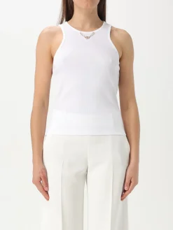 Top basic in cotone Oval T Twinset