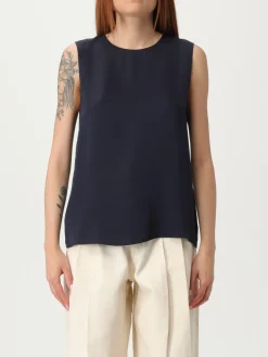 Top basic Theory in georgette di seta