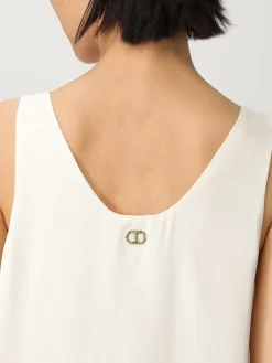 Top basic Twinset in viscosa