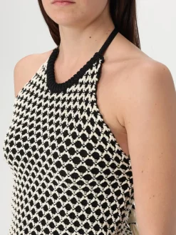 Top crop in maglia Simona Corsellini