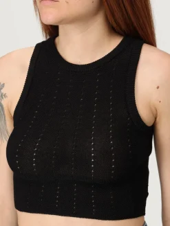 Top cropped Etro in misto cotone