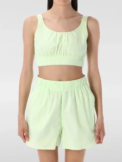 Top cropped Nike in cotone stretch