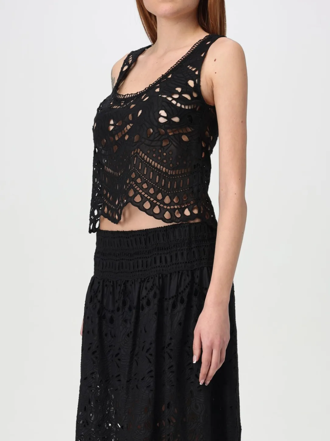 Top Ermanno Scervino Life in misto cotone