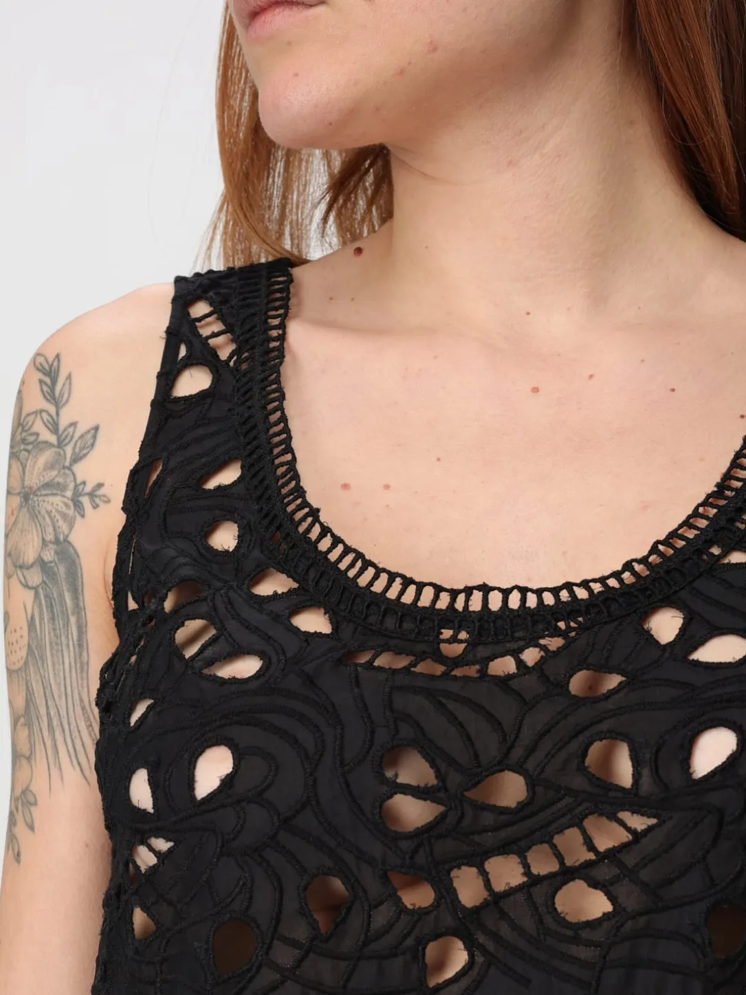 Top Ermanno Scervino Life in misto cotone