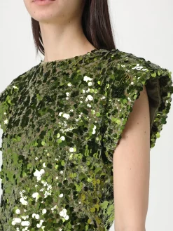 Top Ganni in tessuto paillettato