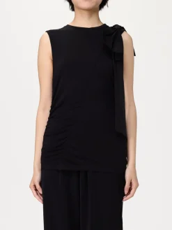 Top in cotone con fiocco Liu Jo