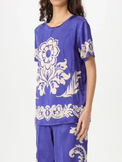 Top in viscosa con stampa floreale Etro