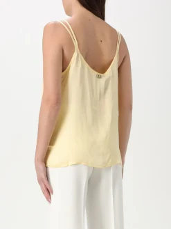 Top in viscosa e pizzo Twinset