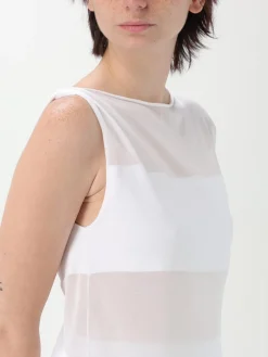 Top in viscosa semi trasparente Liviana Conti