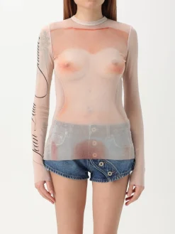 Top Jean Paul Gaultier in poliestere