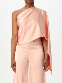 Top monospalla H Couture in raso