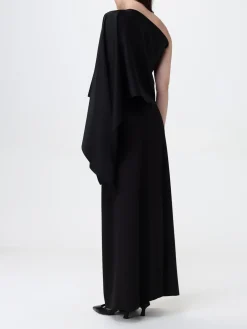 Top monospalla in raso H Couture