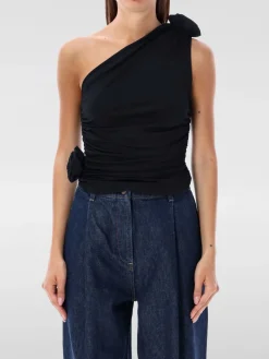 Top monospalla Magda Butrym in viscosa