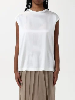 Top smanicato Brunello Cucinelli in seta